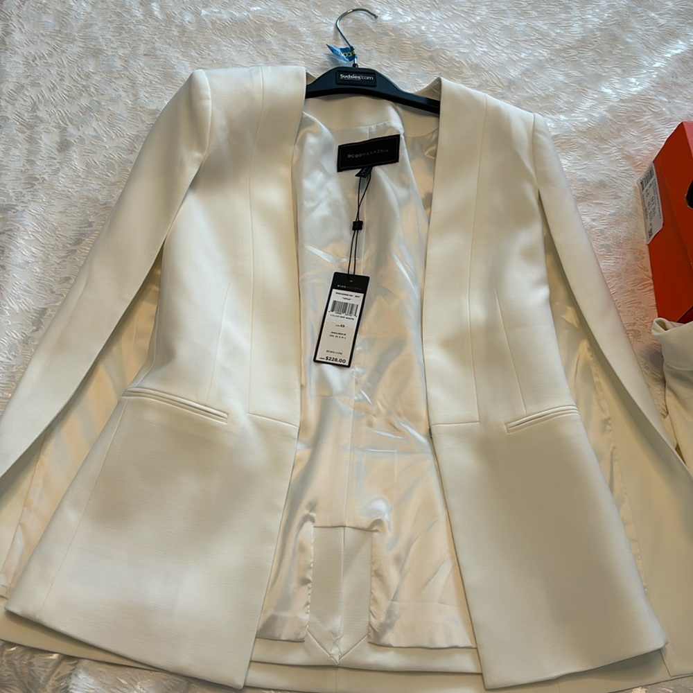 White blazer